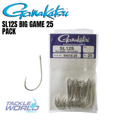 Gamakatsu SL12S Big Game 25pk 9/0