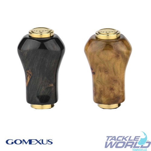 Gomexus Knob Cypress 22mm Black Gold