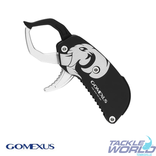 Gomexus Pocket Mini Fish Grip Black Silver