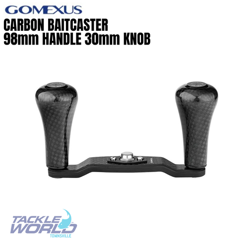 Gomexus 98mm Carbon Handle 30mm Knob Black