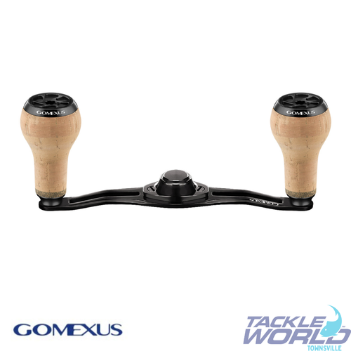 Gomexus 100mm Titanium Handle 27mm Cork Knob (7x4) Black