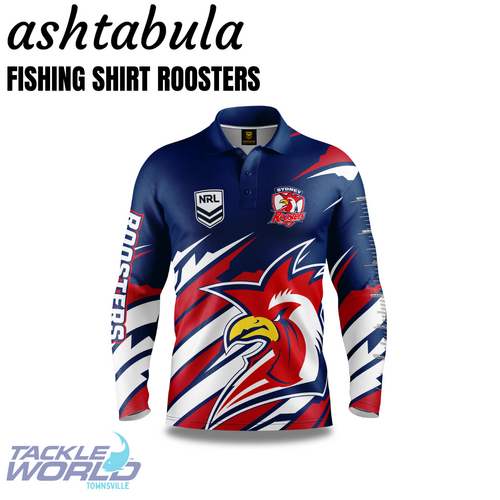 Ignition Fishing Shirt Roosters S