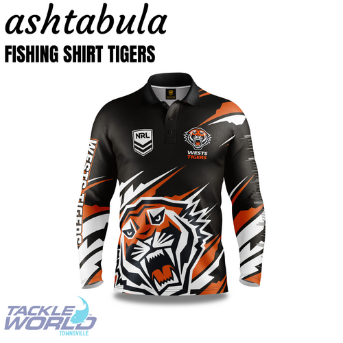 Ignition Fishing Shirt West Tigers S