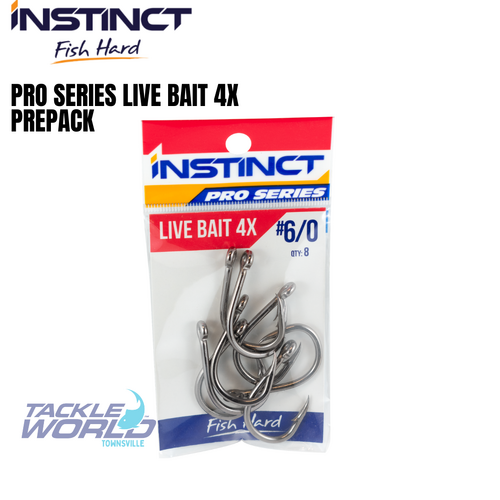 Instinct Pro Live Bait 4X 5/0 - 8pc