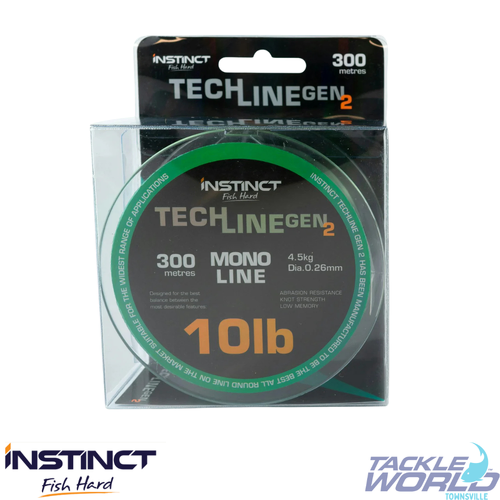 Instinct Techline Gen2 300m 10lb MGrn