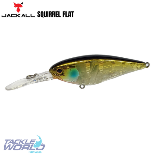 Jackall Squirrel 79 FLAT Red Dog