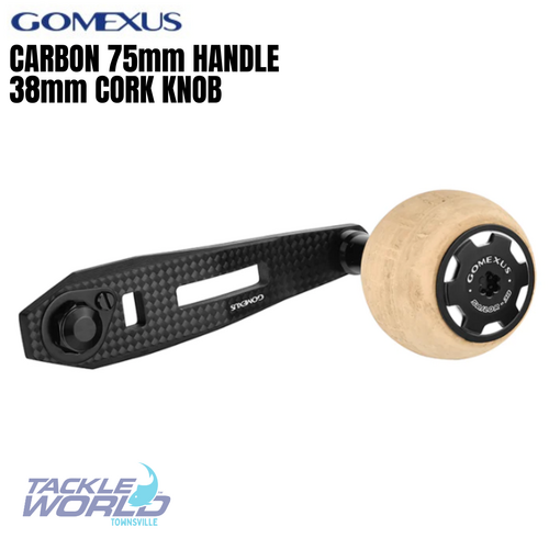 Gomexus 75mm Carbon Handle 38mm Cork Knob (7x4)
