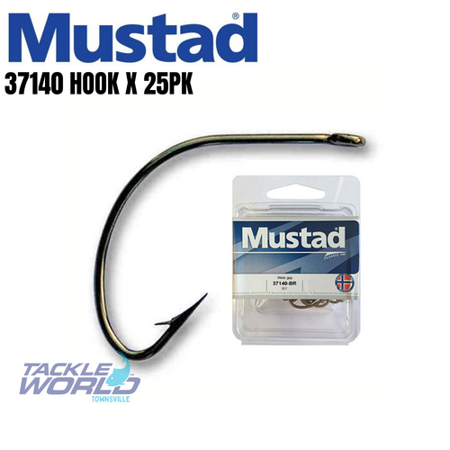 Mustad 37140 2/0 x 25