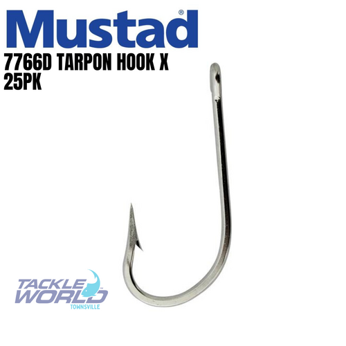 Mustad 7766D Tarpon Hook x 25pk