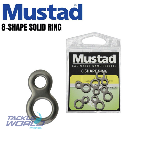 Mustad 8-Shape Ring S x 7pc