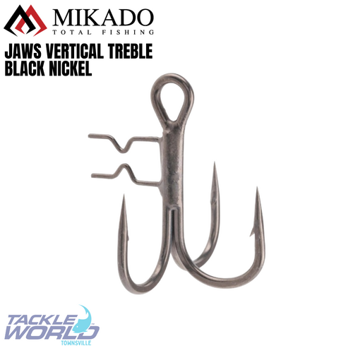 Mikado Jaws Vertical Treble Black 1/0