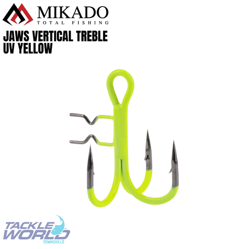 Mikado Jaws Vertical Treble UV Yellow 1/0