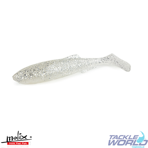 Molix RT Paddle Flex 4'' White Shad