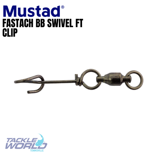 Mustad Fastach BB Swiv FT Clip 1.2 x 8pk
