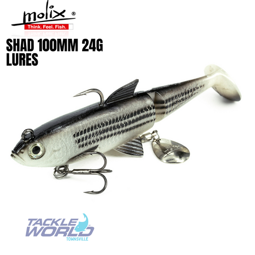 Molix Shad 100 24g Pearl White