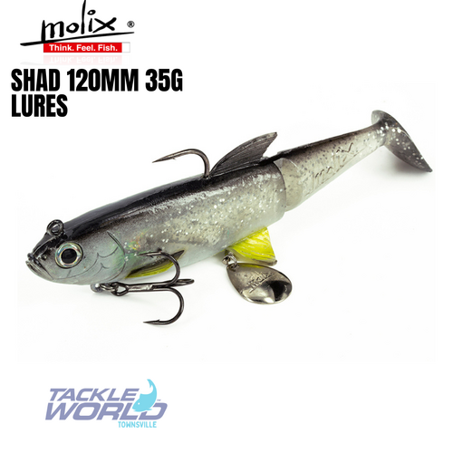 Molix Shad 120 35g Aussie Pearl White