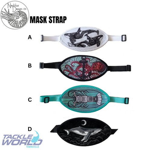 Nautilus Design Orca Mask Strap