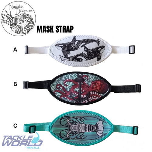 Nautilus Design Orca Mask Strap