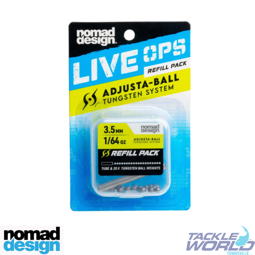 Nomad Live Ops Tungsten Ball Packet 4.5mm 16pcs