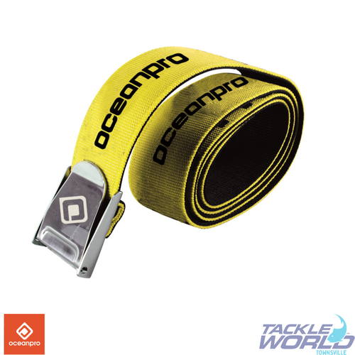 Oceanpro Weight Belt Webbing Yellow