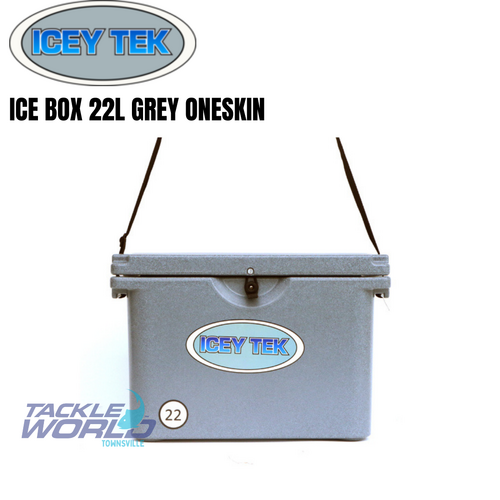 Icey Tek Ice Box 22L Grey Oneskin