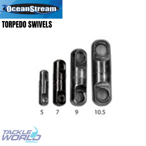 Ocean Stream Torpedo Swivel 5mm 250kg