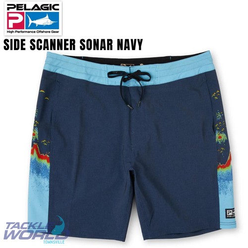Pelagic Shorts Side Scanner Sonar NVY 40
