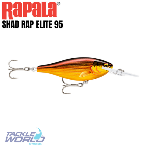 Rapala Shad Rap Elite 95 GDROL [Colour: A]