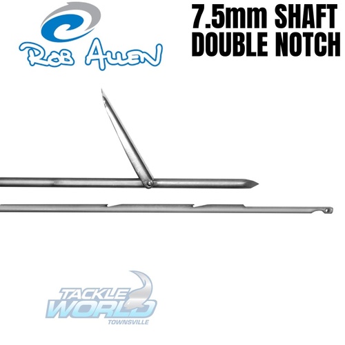 Rob Allen Spear Shaft 7.5mm Double Notch 1.4m