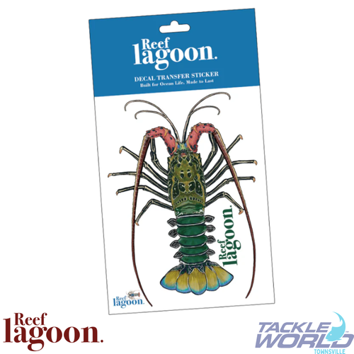 Reef Lagoon Decal Sticker A4 Barra