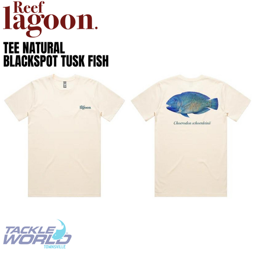 Reef Lagoon Tee Blackspot TF Natural [Size: M]