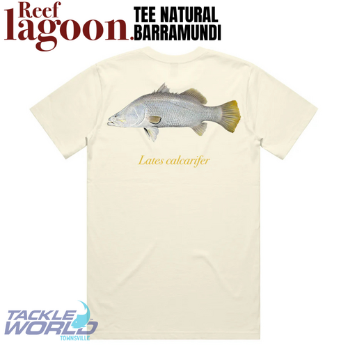 Reef Lagoon Tee Barra Natural [Size: S]
