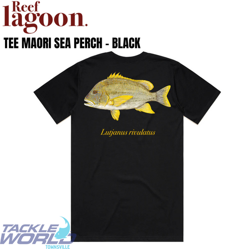Reef Lagoon Tee Maori Sea Perch Black [Size: S]