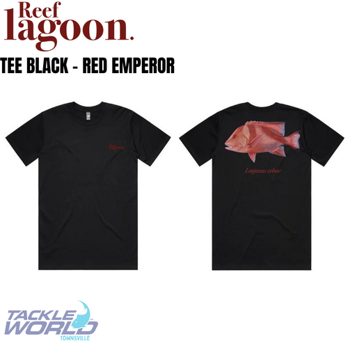 Reef Lagoon Tee Red Emperor Black [Size: S]