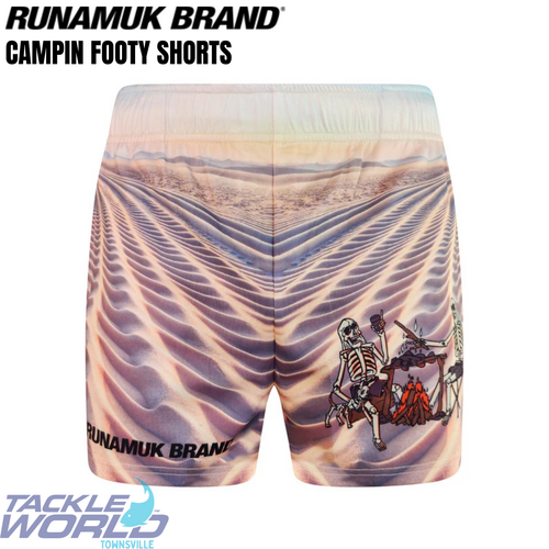 Runamuk Campin Footy Shorts [Size: XS]