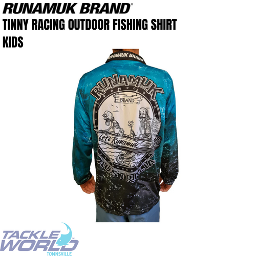 Runamuk Tinny Racing Outdoor Shirt Blue [Size: 8]