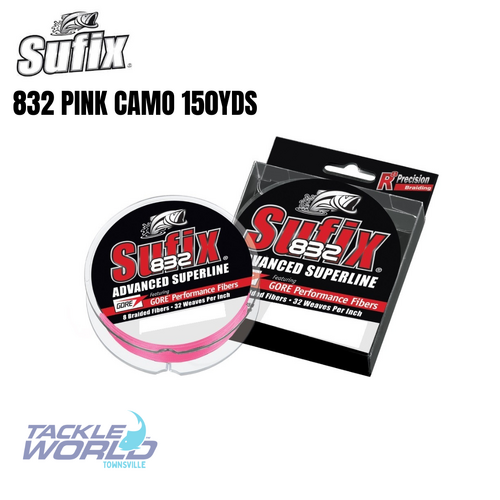 Sufix 832 Pink Camo 150yds 10lb