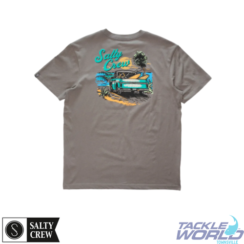 Salty Crew Truck Bed SS Tee M Charcoal