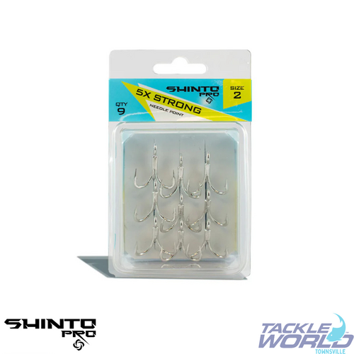 Shinto Pro Treble 6066 5X Bright Tin #1 7pc