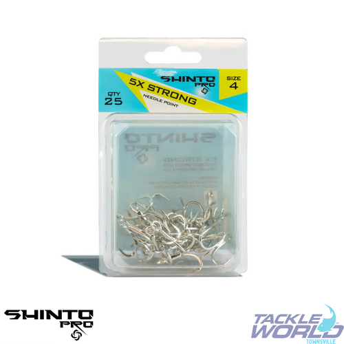 Shinto Pro Treble 6066 5X Bright Tin #1 25pc
