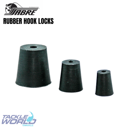 Sabre Rubber Hook Lock L #1 4pc [Size: M]