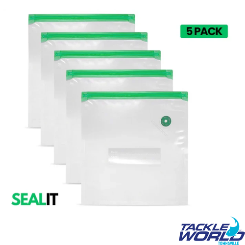 Seal IT Reusable Bags 5pc Small