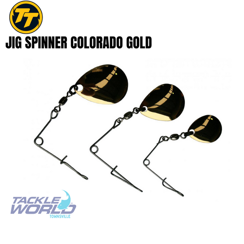TT Jig Spinner Colorado Gold 2