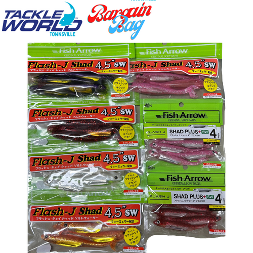 Bargain Bag - Fish Arrow Flash J Shads