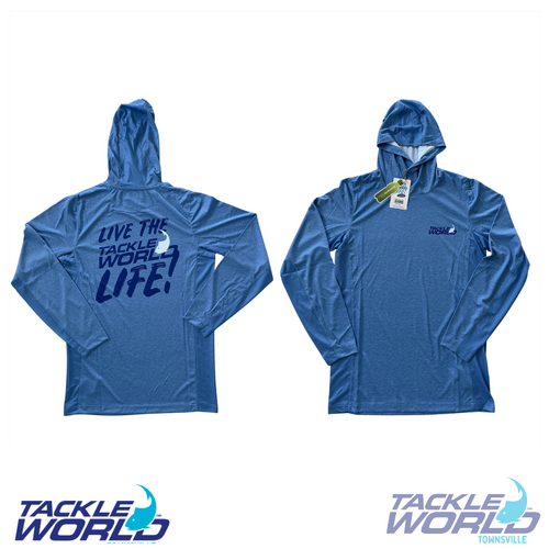 Tackle World Hooded Jersey HBlue S