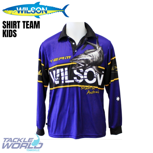 Wilson Shirt LS Team Kids [Size: 4]