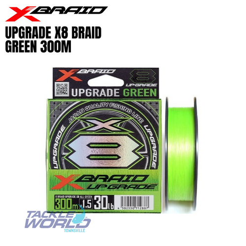 X-Braid Upgrade X8 PE2 40lb 300m Green
